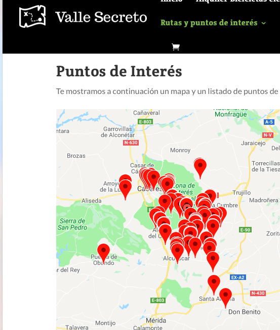 Excepcional noticia para los huéspedes de la Casa Rural Valle Secreto en Cáceres