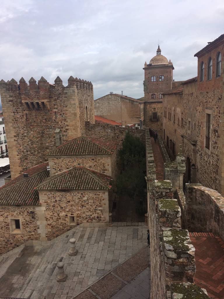ruta de las torres en caceres